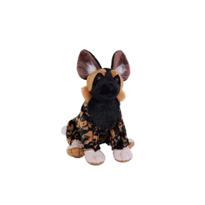 Image of Wild Republic Cuddlekins Eco African Dog, Stuffed Animal, 12 Inches, Plush Toy, Fill is Spun Recycled Water Bottles, Friendly