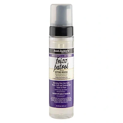Image of Aunt Jackie&#039;s Grapeseed Frizz Patrol Setting Mousse 8.5oz