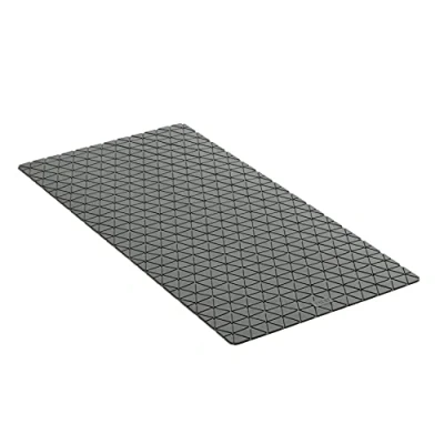 Image of TATAY Bath Mat, Rubber, Grey, 72 x 36 cm