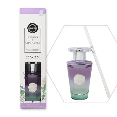 Image of Baltus Boutique Reed Diffuser with Sticks, 300ml Aromatherapy Scented Oil Set for Home Indoor Fragrance Lavender &amp; Chamomile