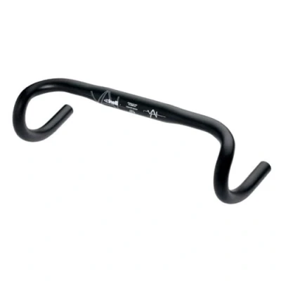 Image of Cinelli Vai Shallow Drop Handlebars Black, 40cm