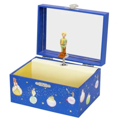 Image of Trousselier Little Prince Jewellery Box (Navy Blue)