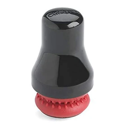 Image of Hitburu Magnetic Spot Scrubber Precision Scrubber, Aquarium Glass Cleaner, Magnet Cleaning Brush, Scratch No Slip for Fish Tank Vases Decanter, Orange