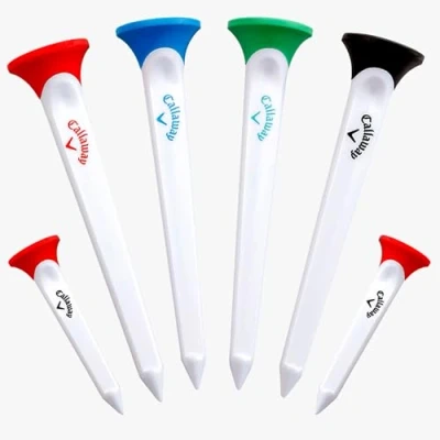 Image of Callaway Unisex Par Tee Performance Tees Combo Pack, White, One Size UK
