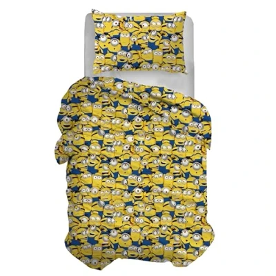 Image of hermet NS01 Duvet Cover Set, Cotton, Yellow, Single