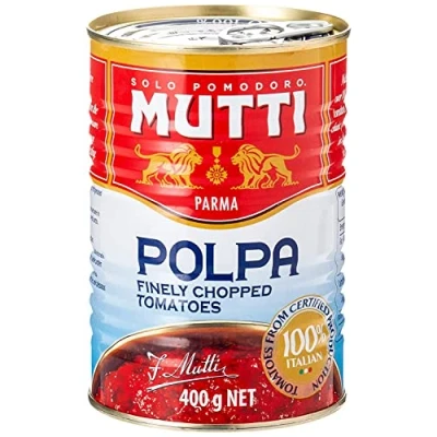 Image of Mutti Finely Chopped Tomatoes 400g (Pack of 12)