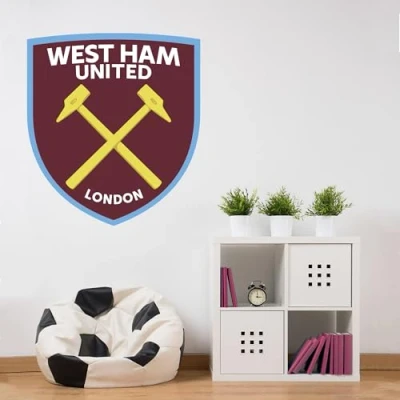 Image of Official West Ham United Crest Wall Sticker (120cm)