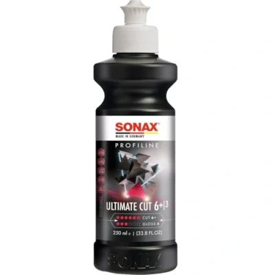 Image of SONAX PROFILINE UltimateCut (250 ml) extremely fast abrasive polish to remove deep scratches or sanding marks, Item No. 02391410