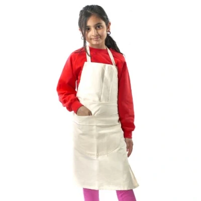 Image of ND Sports Kid&#039;s School Protective Apron, Cream