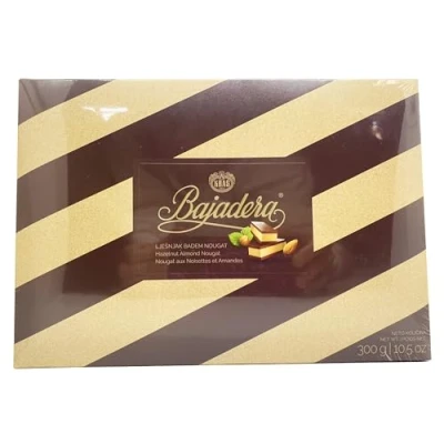 Image of Premium Bajadera Diamond Chocolates with Finest Nut &amp; Almond Viennese Nougat Kosher, Halal, and Vegan Certified Multipack Sizes (300 G, 1 PCS)