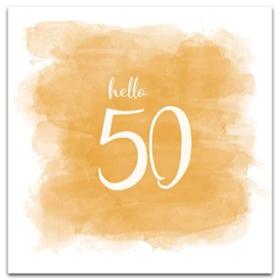 Image of Emotional Rescue 50th Birthday Card, Greeting Happy Cards, Age 50 Milestone Multi, One Size (ZQWF10086)