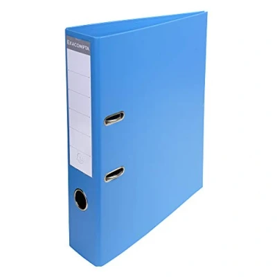 Image of Exacompta Ref. 53742E Box of 10 Prem&#039;Touch A4 lever arch files Spine 70 mm Mechanical 75 External dimensions: 32 x 29 7 cm Format to file Colour: Blue