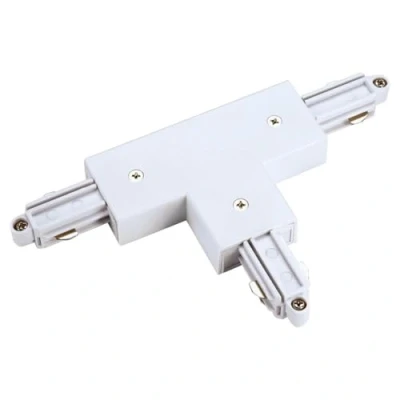 Image of SLV 1 Phase System T Connector for HV Track/White
