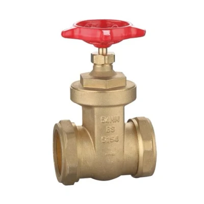 Image of 54mm Brass Gatevalve Wheel Head