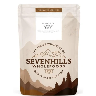 Image of Sevenhills Wholefoods Organic Cacao Nibs, Raw, Peruvian 500g