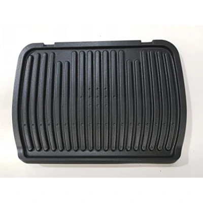 Image of Group SEB Rowenta Black Rectangular Top Griddle Plate for TS 01043480 OPTIGRILL ELITE GR750