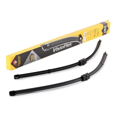Image of A2118201345, A2118202145 Wiper blade SWF VisioFlex 119381 650, 650mm Front Beam with spoiler for left hand drive vehicles