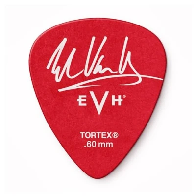 Image of Dunlop EVH102P060 Frankenstein EVH Guitar Picks 0.6 mm Pack of 6