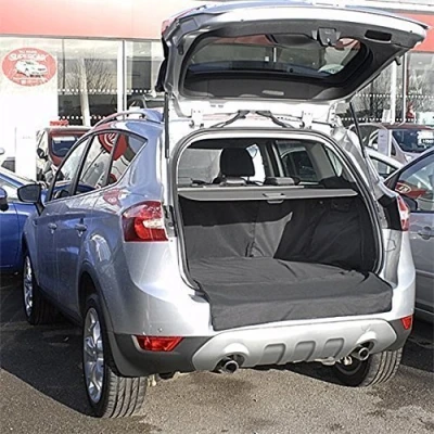 Image of UK Custom Covers BL082 Tailored Boot Liner Mat Black Fits Ford Kuga 2008 2013