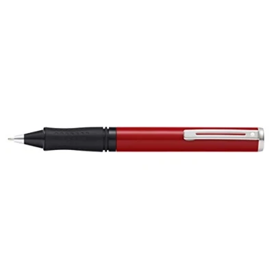 Image of Sheaffer Pop Glossy Red Ballpoint Pen with Chrome Trim