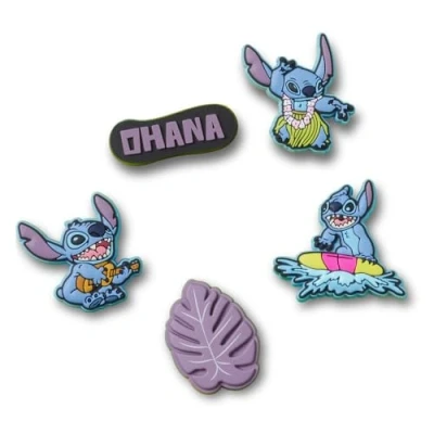 Image of Crocs Stitch Tropical Unisex 5 PACK Other accessories for kids, Size: One Size, Multi