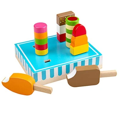 Image of Bigjigs Toys Wooden Ice Lollies Play Food