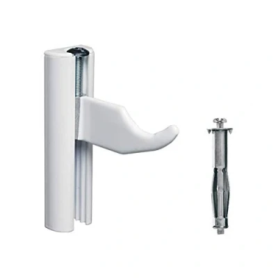 Image of Fischer RX Mensola Radiatori e Termosifoni in Alluminio, Per Muro Pieno Forato, 537954 Aluminium Radiator Shelf for Solid and Perforated Walls, White