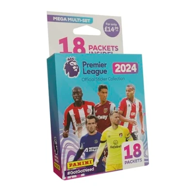 Image of Premier League 2023/24 Sticker Collection Mega Multiset