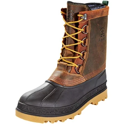 Image of Kamik Men&#039;s William Snow Boots, Brown (Gaucho Gau), 10 UK