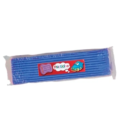 Image of Plasticine One Colour Slab 400g Blue, Modelling Compound for Professional Animators and Model Makers, Never Dries Out, Make Sculptures, Models Stop Motion Animations