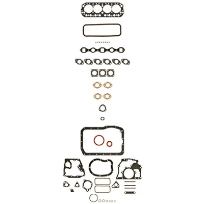 Image of 860000901801 Full Gasket Set, engine AJUSA 50062900 with cylinder head gasket, valve stem seals FIBERMAX