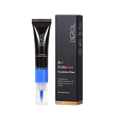 Image of Foundation Mixer, Adjusting Drops, Color Mixer Change Colour to Match Your Skin Tone (02#Blue)