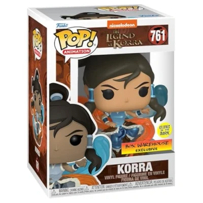 Image of Funko POP! Animation Legend of Korra (Glow in The Dark &amp; Metallic), Exclusive, 3.75 inches