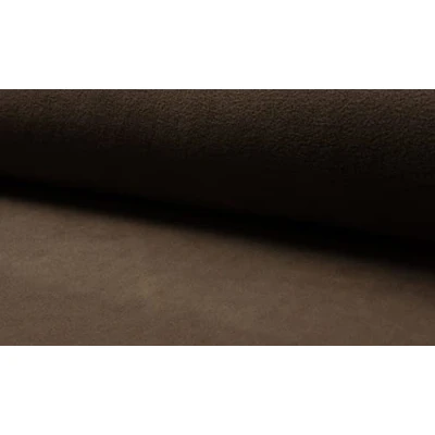 Image of Lambskin Polar Fleece Fabric Material Taupe, 1Mtr 150cm x 100cm