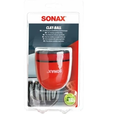 Image of SONAX Clay Ball (1 piece) problem solver against stubborn dirt on paint and glass, item no. 04197000