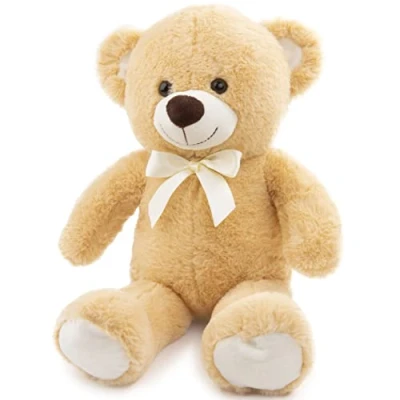 Image of abeec Supersoft Bear Teddy Soft Toys For Babies Plush Toddlers Stuffed Animal Gifts Girls Boys Baby Newborn