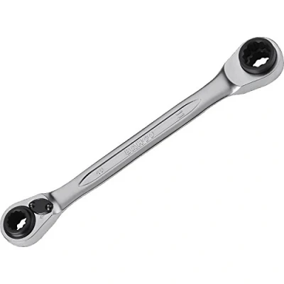 Image of Precise Engineered Bahco Reversible Ratchet Spanner 8 11mm [Pack of 1] w/3yr Rescu3® Warranty