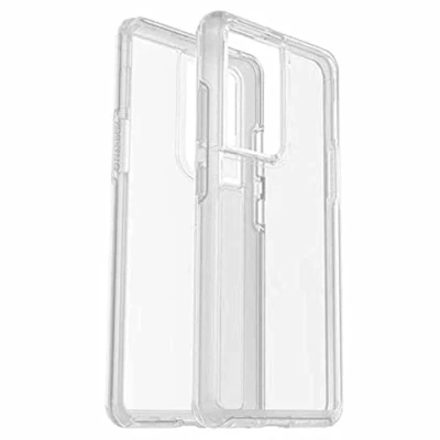 Image of OtterBox Symmetry Clear Case for Samsung Galaxy S21+ 5G, Shockproof, Drop proof, Protective Thin Case, 3x Tested to Military Standard, Antimicrobial Protection, Stardust