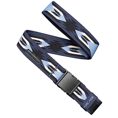 Image of Arcade Ironwood A2 Slim Stretch Belt Sky/Black, One Size