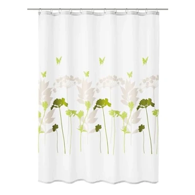 Image of Kleine Wolke Shower Curtain, Polyester, Green, Barcelona
