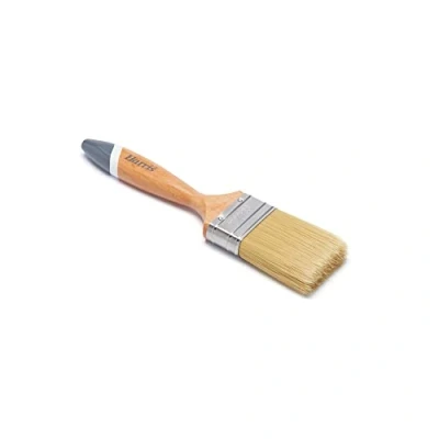 Image of Harris Ultimate Woodwork Stain &amp; Varnish Paint Brush 2&quot;, Grey, White, Brown