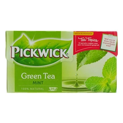 Image of Pickwick Green Tea Mint, 20 Bags (1,5 Grams each)