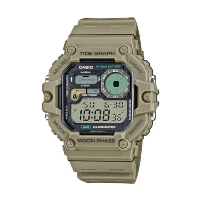 Image of Casio Men&#039;s Digital Quartz Watch with Resin Strap WS 1700H 5AVCF