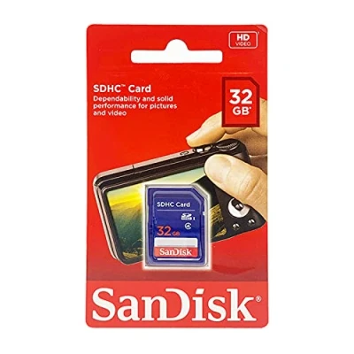 Image of SanDisk SDSDB 032G B35 SDHC memory card 32GB 4MB/s class 4