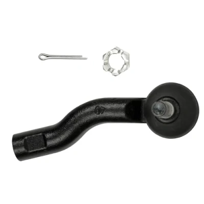 Image of 4504649085 Track rod end BLUE PRINT ADT387118 Front Axle Right with crown nut TOYOTA: Celica VII Coupe