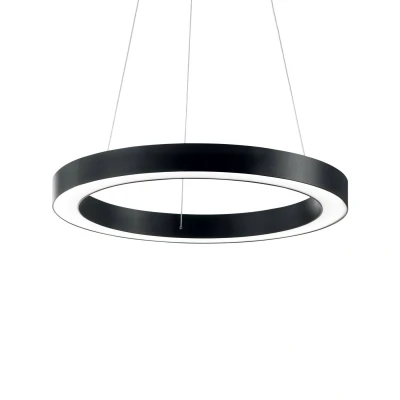 Image of Oracle Integrated LED Large Ceiling Pendant Black 3000K
