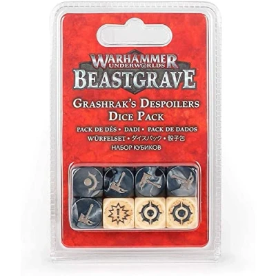 Image of Warhammer Underworlds: Beastgrave Grashrak&#039;s Despoilers Dice Pack