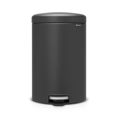 Image of Brabantia 114182 NewIcon Sense of Luxury Pedal Bin, 20 L, Mineral Infinite Grey