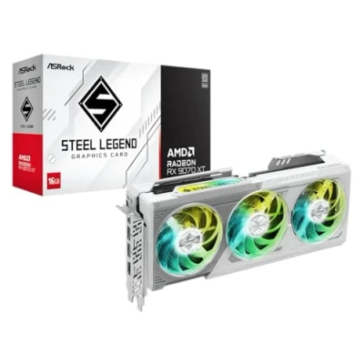 Image of ASROCK VGA RX9070XT SL 16G, AMD, RX9070XT, 16GB, GDDR6, 256BIT, 2HDMI + 2DP (3 Fans)