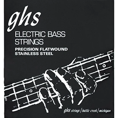 Image of GHS 3050 45 105 Medium Long Scale Bass Flat Wound String Set
